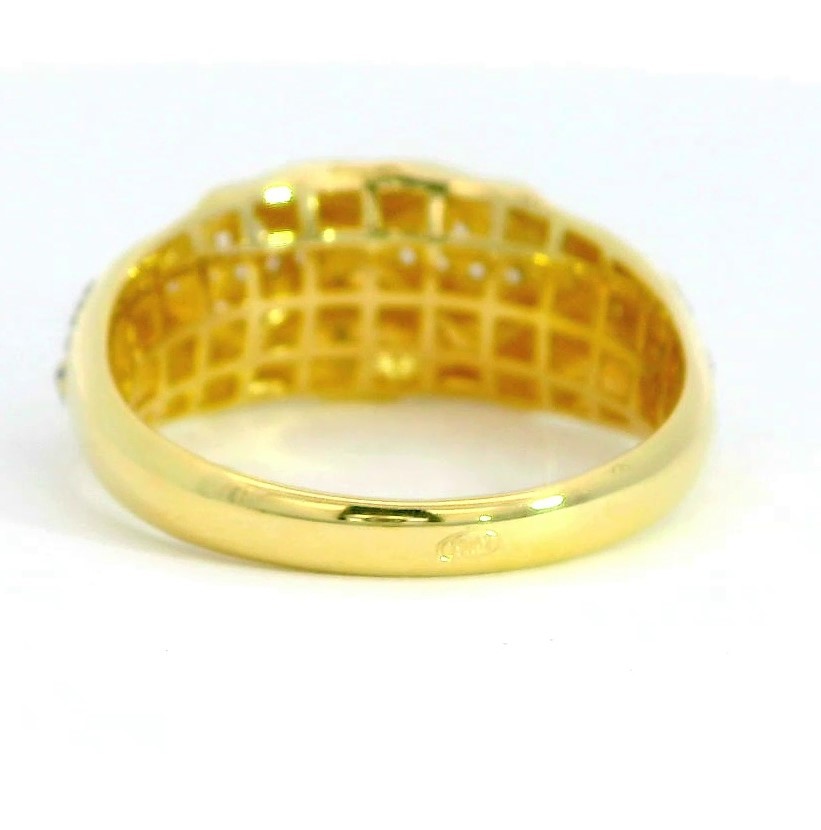 SORTIJA BICOLOR CON CIRCONITAS