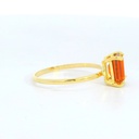 SORTIJA PIEDRA CITRINO  7x5MM