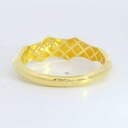 SORTIJA TRENZADA 9 KILATES