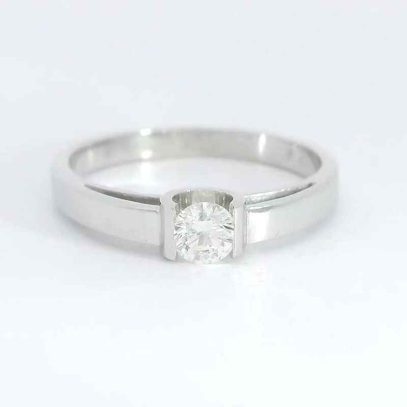 SOLITARIO BRILLANTE  4.0 MM VS-H 0.25 CT