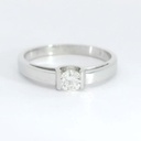 SOLITARIO BRILLANTE  4.0 MM VS-H 0.25 CT