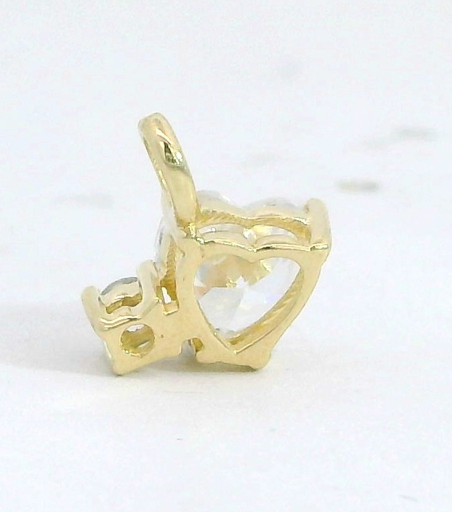 COLGANTE CORAZON 2 GARRAS 6MM