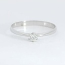 SOLITARIO BRILLANTE  4.00MM VS-H 0.25 CT