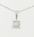 COLGANTE GARRA FUNDICION  5MM.BRILLANTE H-SI 1. 0.25 CT
