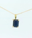 COLGANTE ZAFIRO 7x5MM.