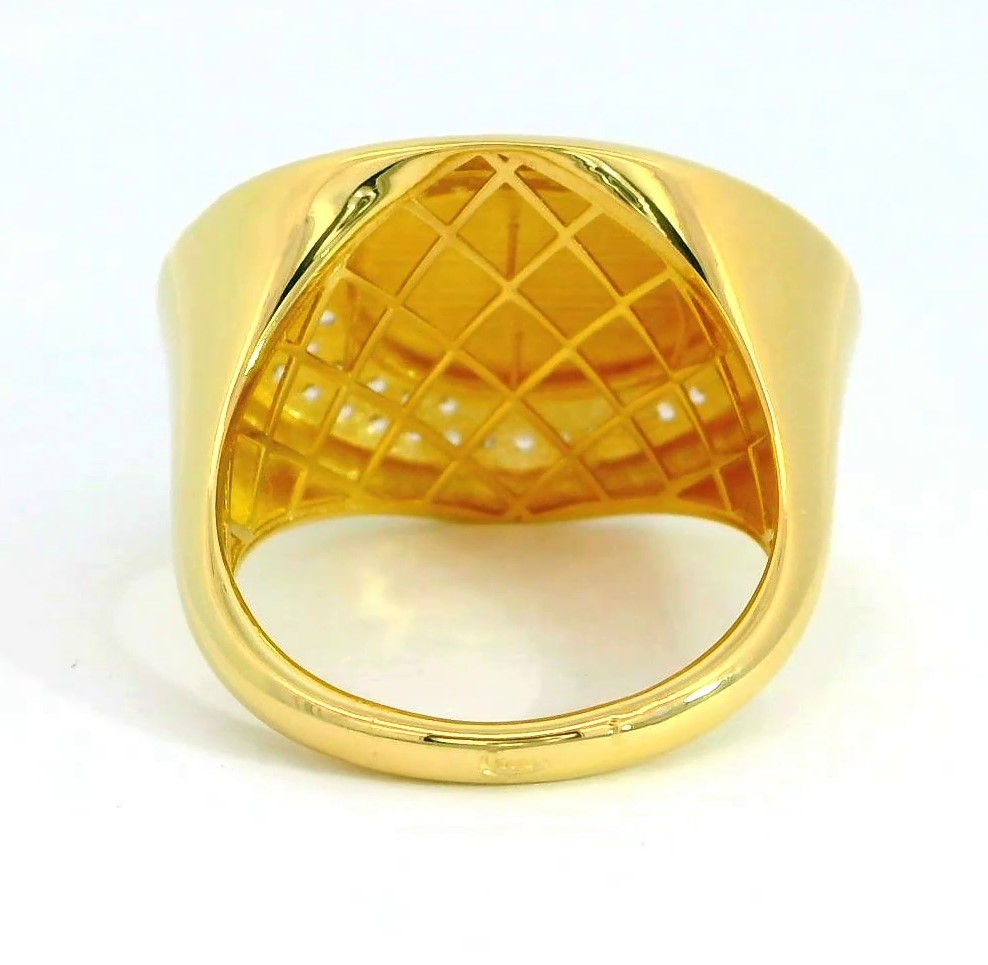 SORTIJA OVAL CON CIRCONITAS