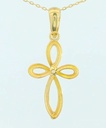 CRUZ CON CIRCONITA.15x10MM.