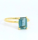 SORTIJA TOPACIO LONDON BLUE SEMIPRECIOSO 7x5MM