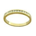 SORTIJA BRILLANTES 9x2.00MM VS-H 0.30 CT