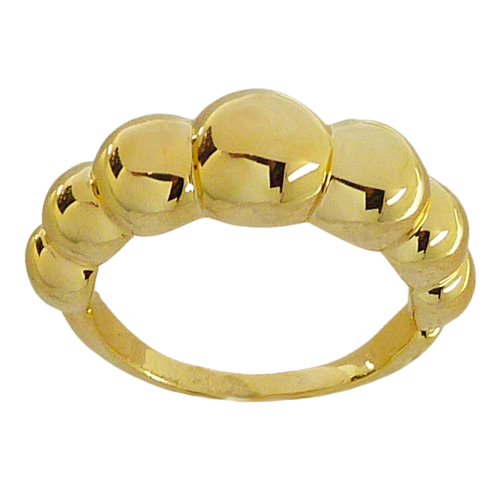 GOLD BALLS RING.