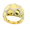 CIRCLES AND CZ RING.