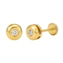 CHATÓN 6MM BRILLANTES DE 2MM H-SI 0.06 CT TW.