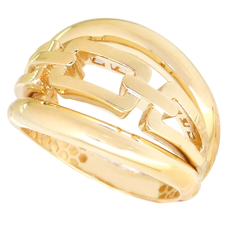 SORTIJA ESLABONES.15MM DE ANCHO.