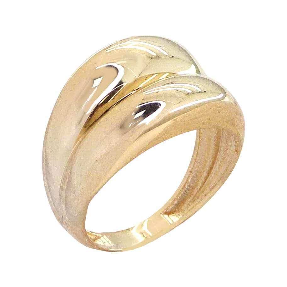 12MM PLAIN GOLD RING.