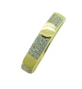 TWO TONE GOLD RING.