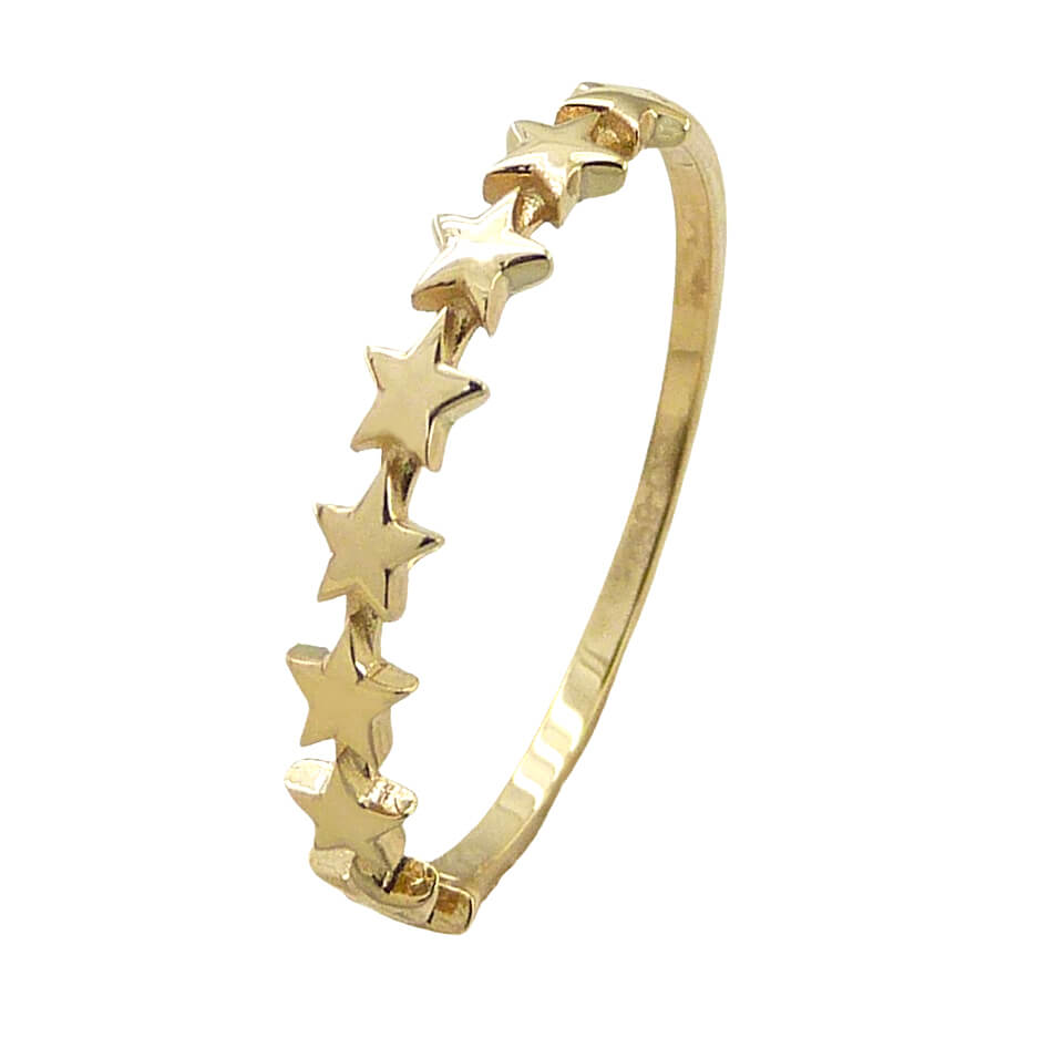 SORTIJA ESTRELLAS.3MM DE GROSOR.