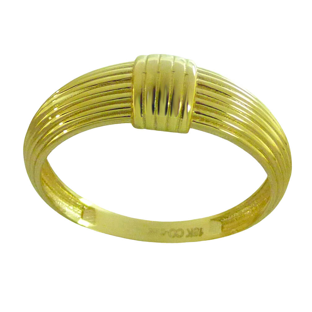 GOLD KNOT RING.