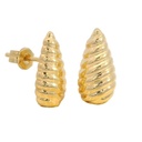 13x6MM TERADROP EARRINGS.PUSHBACK.