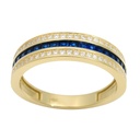BLUE CZ RING.