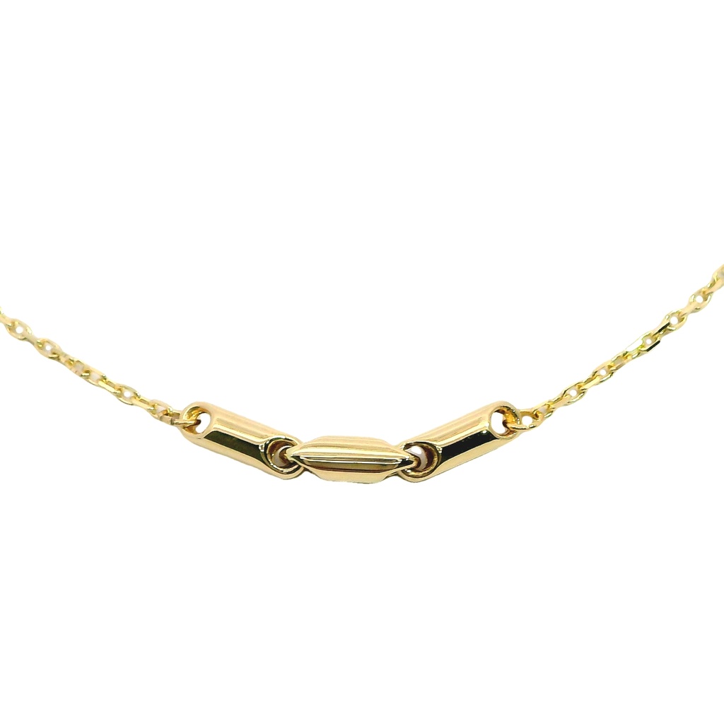 LINKS NECKLACE.45CM CHAIN.