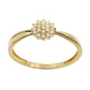 SORTIJA CUAJO 19 BRILLANTES 0.10 CT TW H-SI