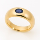 5x3MM OVAL SHAPPIRE RING