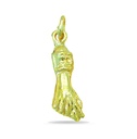 13 MM LUCKY FIST PENDANT.