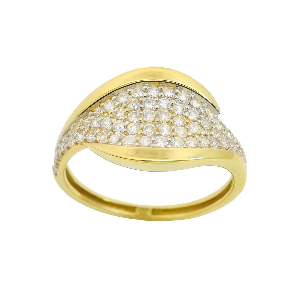 11MM RING WITH CZ.