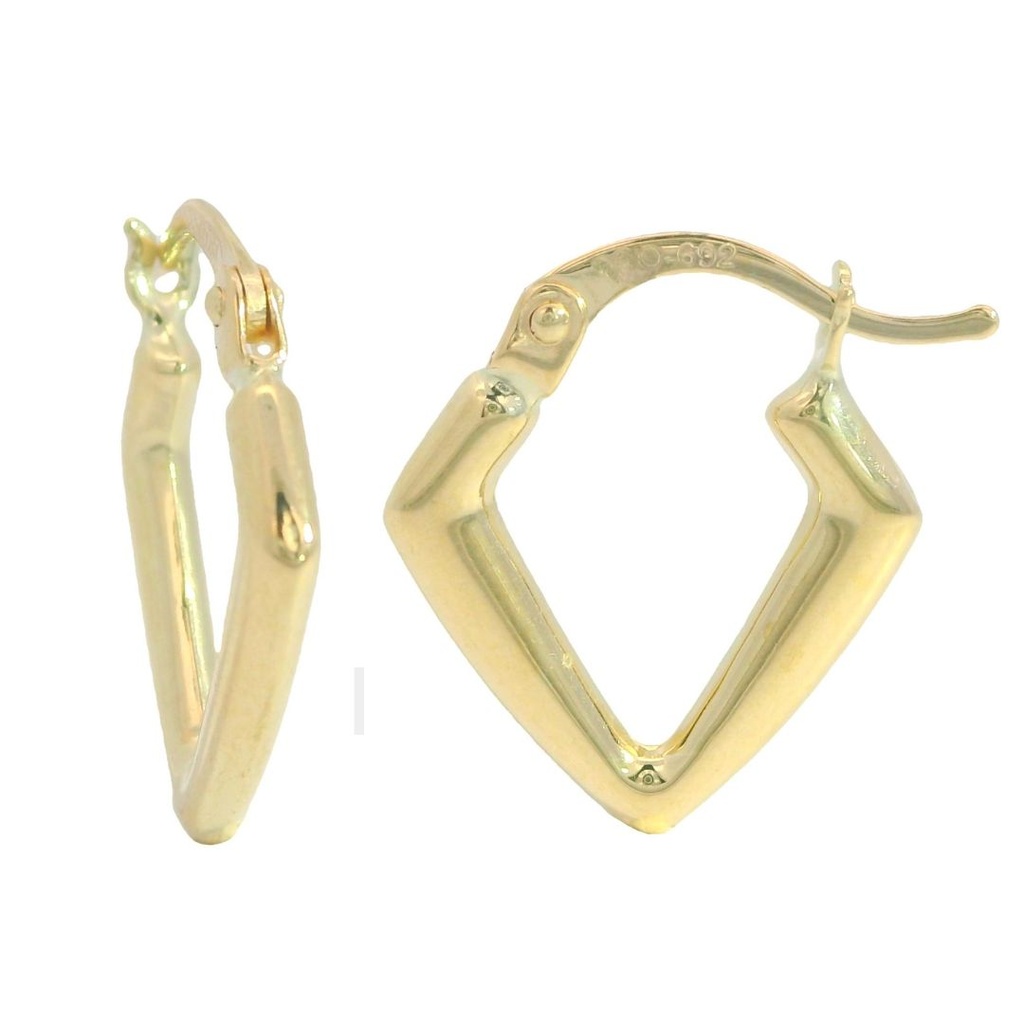 ROMBHUS HOOP EARRINGS.