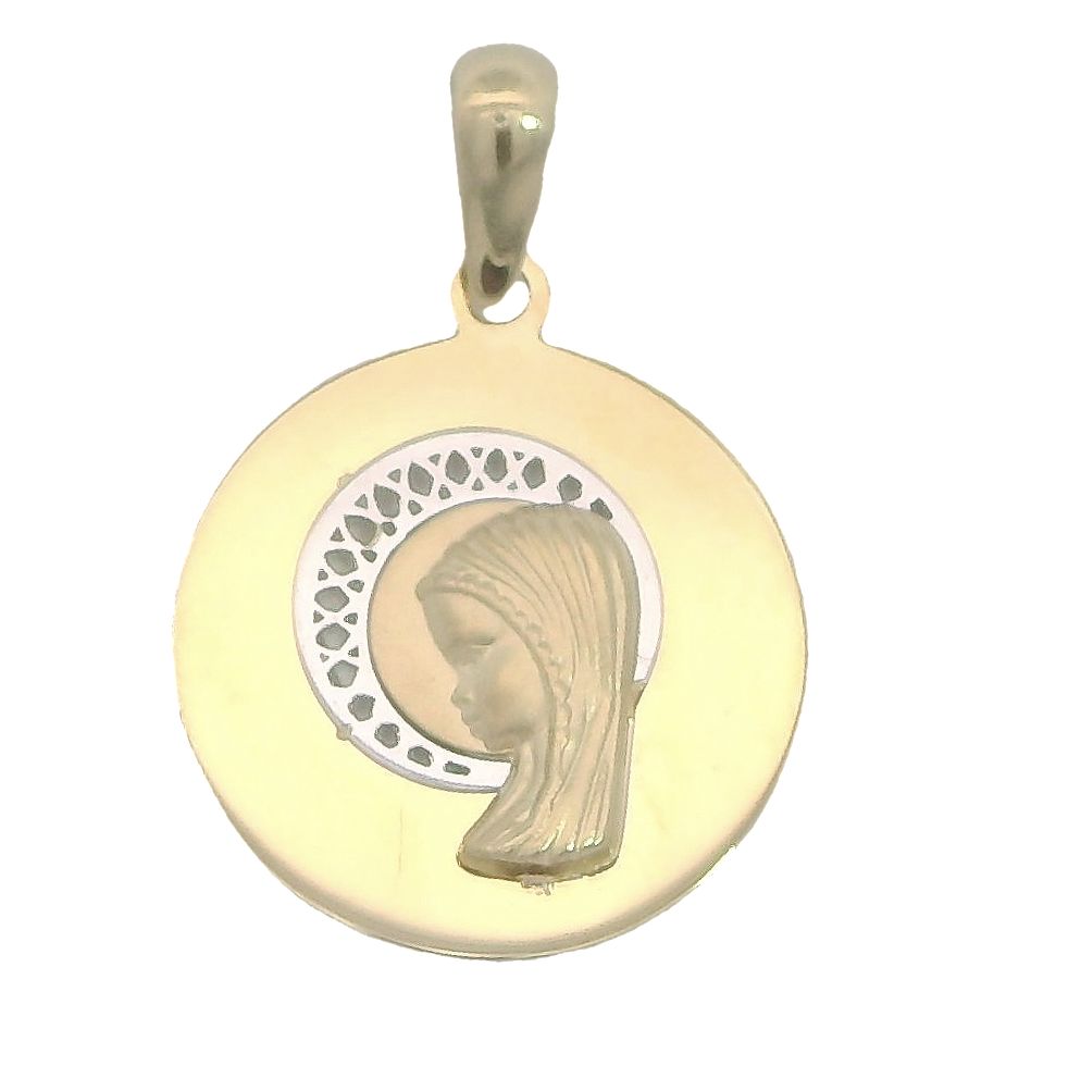 MEDALLA REDONDA VIRGEN NIÑA 19MM (copia)