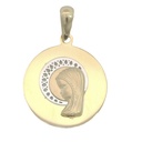 14MM ROUND VIRGIN MEDAL