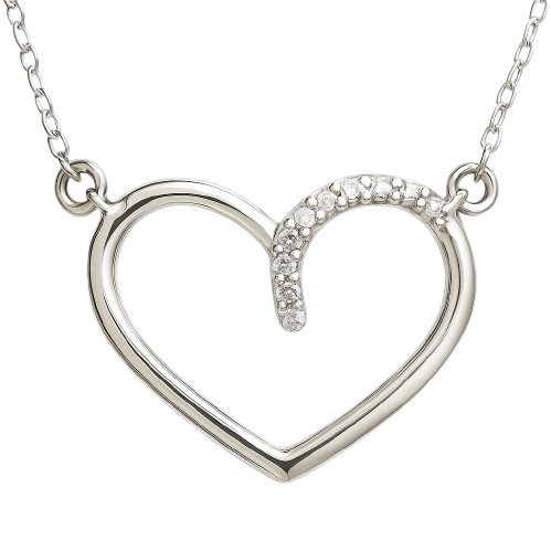 GARGANTILLA CORAZON 12MM 12 BRILLANTES DE 0.01 CT.