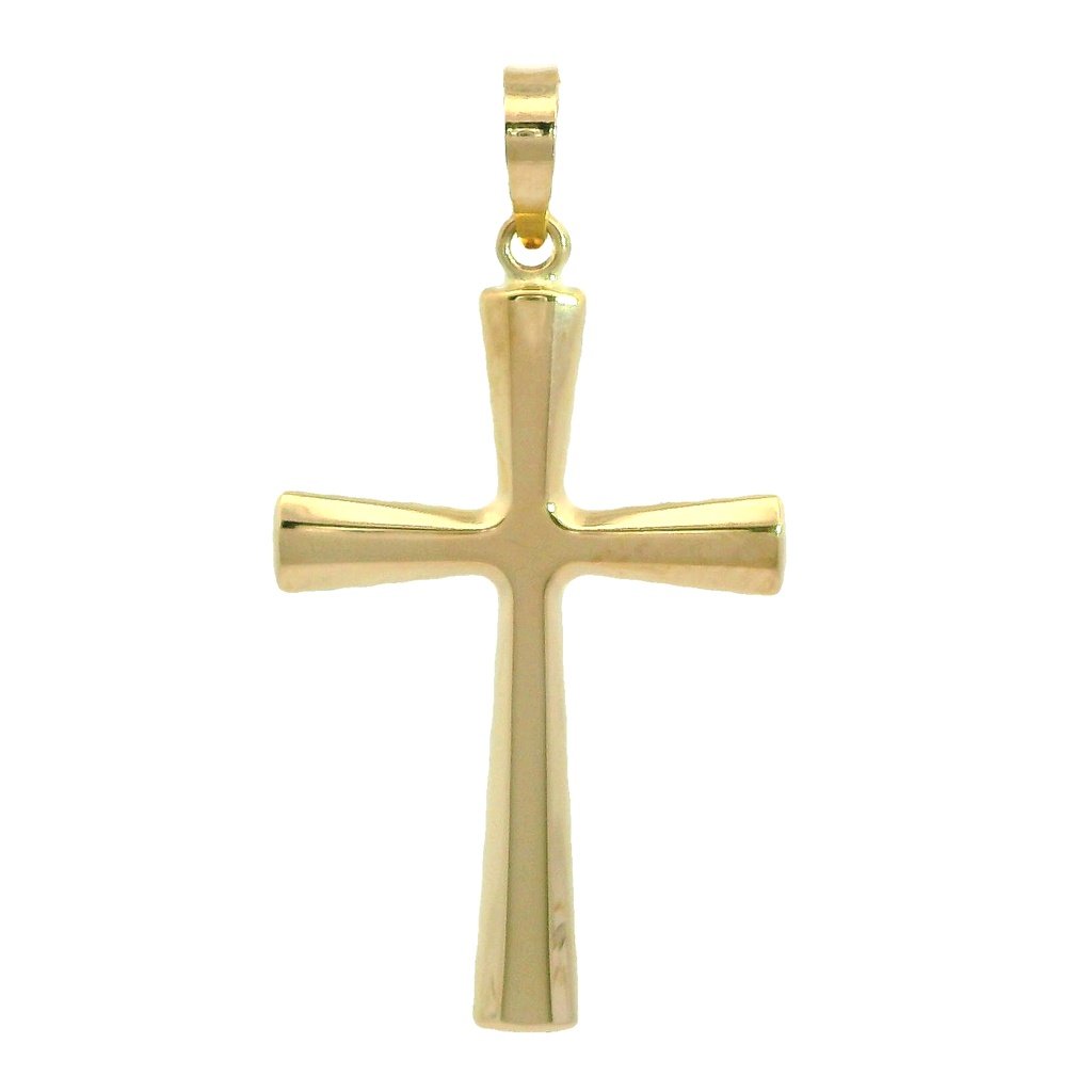 CRUZ LISA SIN CRISTO 31x19MM.