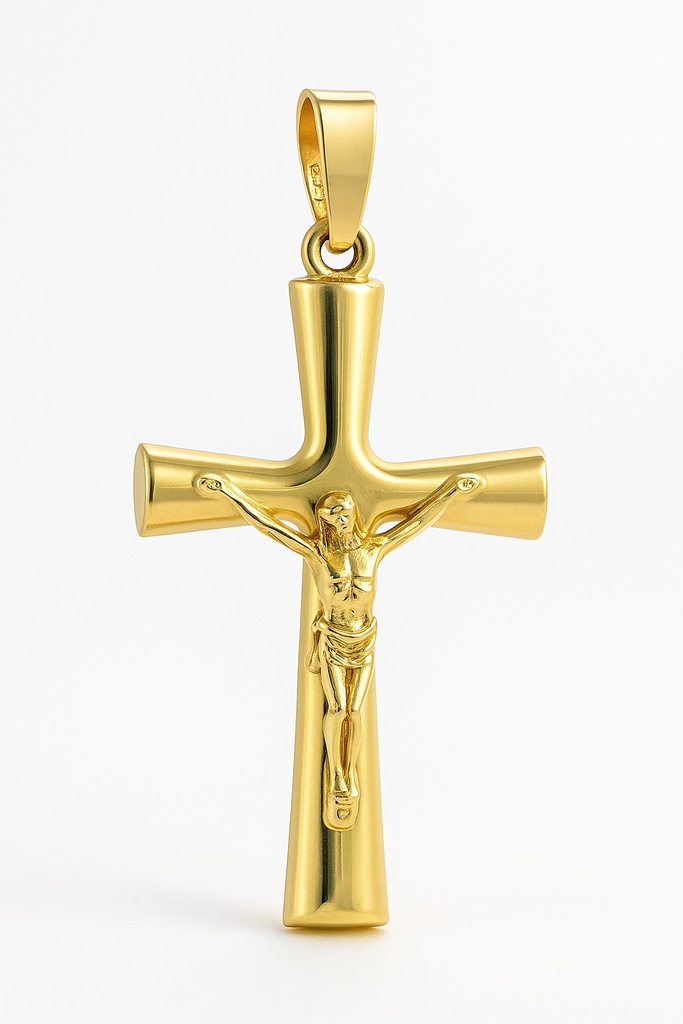 CRUZ CON CRISTO 31x19MM.