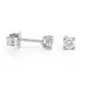PENDIENTES GARRA FUNDICION DE 3MM.BRILLANTES H-SI 1. 0.26 CT TW