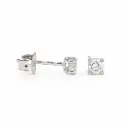 DIAMOND STUD EARRINGS.QUALITY SI.COLOR H. 0.10 CT TW.2'5MM