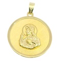 MEDALLA REDONDA SAGRADO CORAZON DE JESUS.17 MM.
