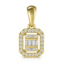COLGANTE BRILLANTES DI 3 BG SI H 0.073 DI 2 BG SI H 0.17 CT.0.16 CT TW