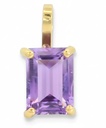 7x5MM AMETHYST PENDANT.