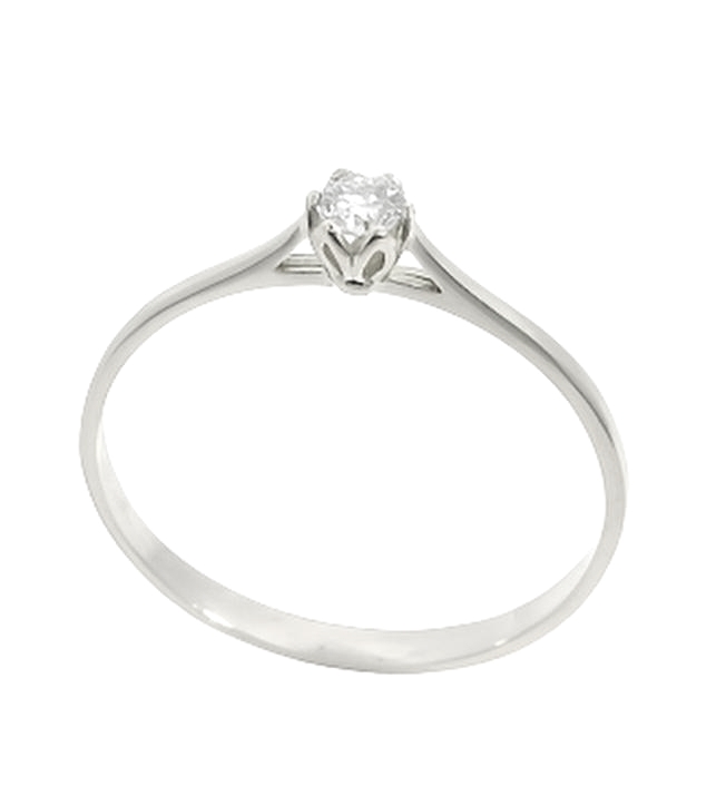 SOLITARIO BRILLANTE 3.00MM VS-H 0.11 CT