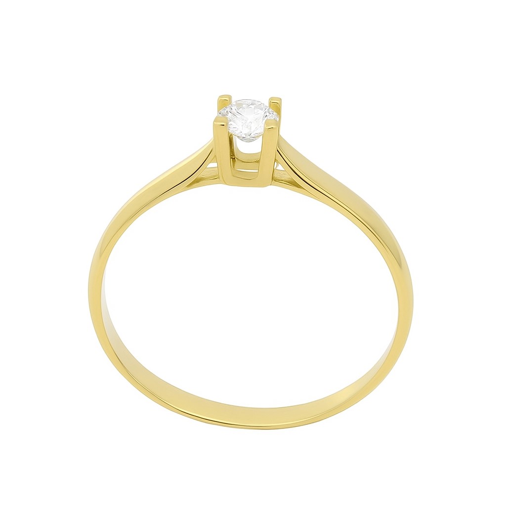 SOLITARIO BRILLANTE 3.00MM VS-H 0.11 CT
