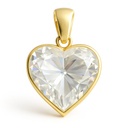 COLGANTE CIRCONITA CORAZÓN 8x8MM.