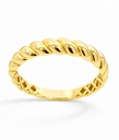 9 KARAT GOLD BRAIDS RING