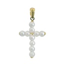 CRUZ  "PEARL SHELL" 3MM .20x14MM.