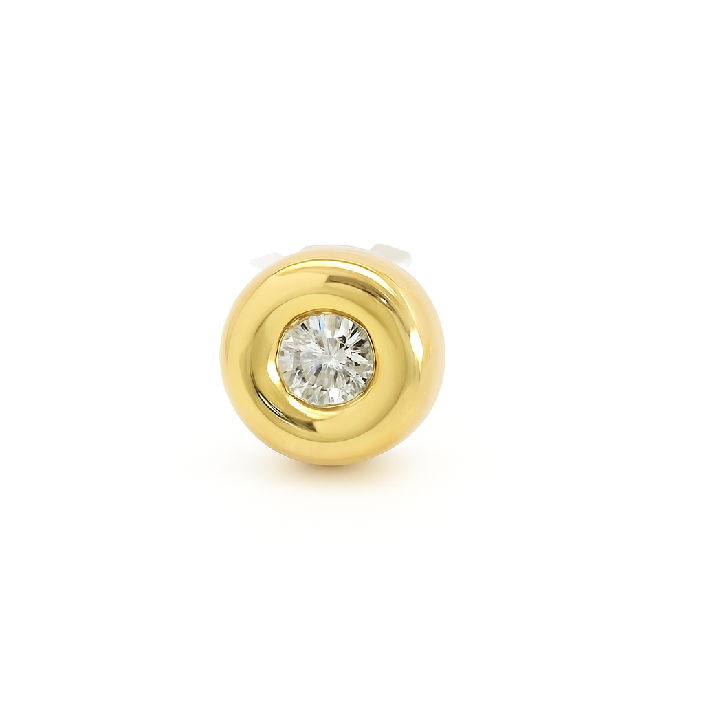 COLGANTE CHATON ESTAMPACION 6MM.BRILLANTE H-SI 1 0.10 CT