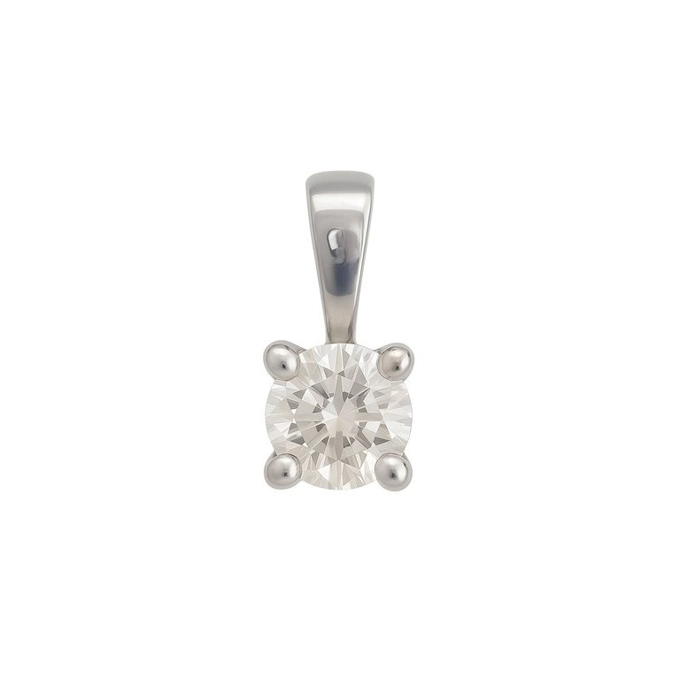 COLGANTE GARRA FUNDICION  3MM.BRILLANTE H-SI 1.  0.12CT