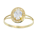 SORTIJA ORO BLANCO CUAJO 10MM PIEDRA OVAL COLOR  AGUA MARINA 5x7MM (copia)