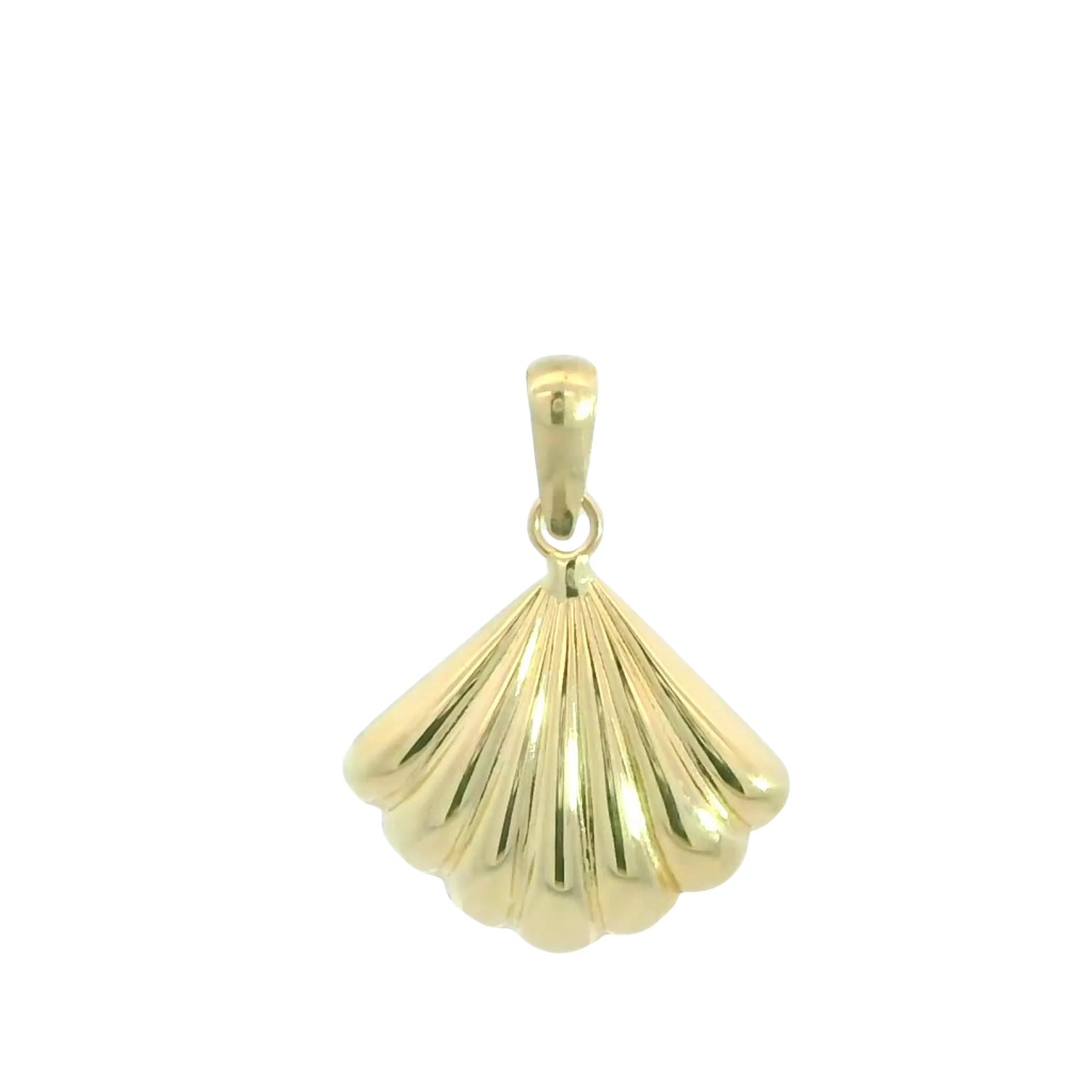 COLGANTE CONCHA COMPOSTELANA.12x9MM.