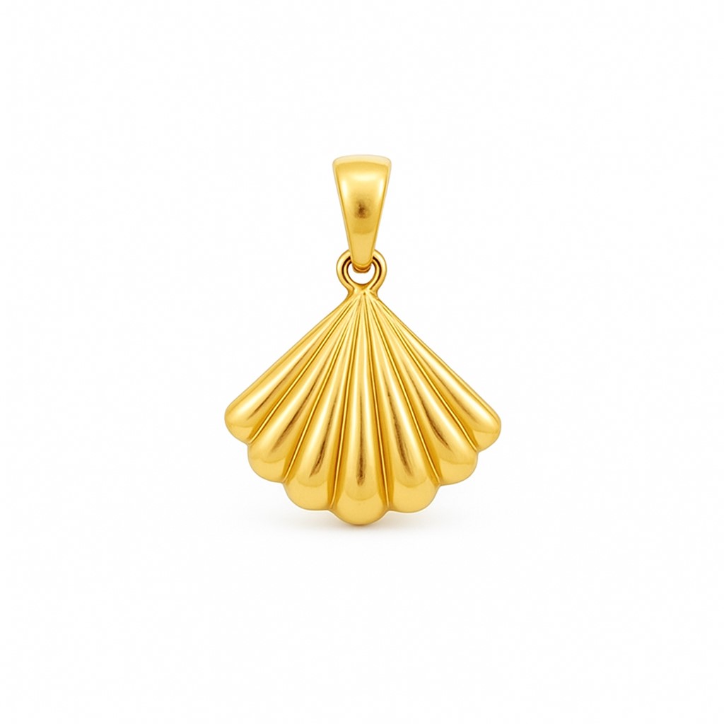 THE WAY OF ST. JAME'S SHELL PENDANT.12x9MM.