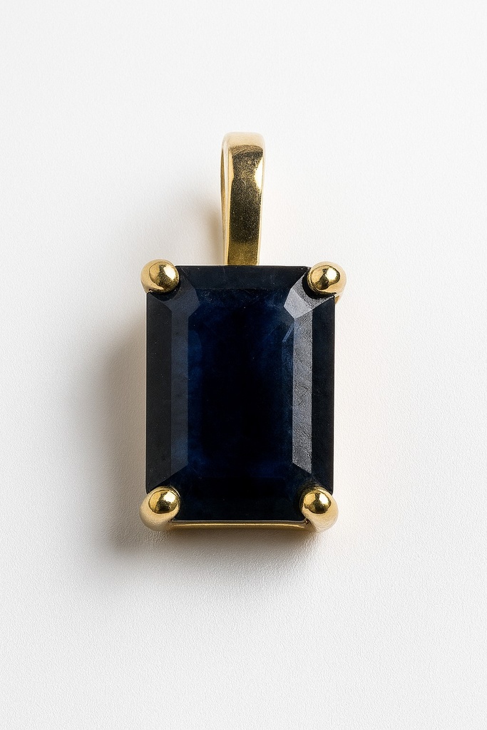 COLGANTE ZAFIRO 7x5MM.